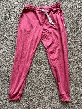 Vuori Performance Jogger Bright Pink Size Small Women's